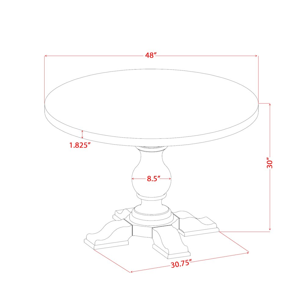 7-Pc Dining Table Set Include A Modern Table And 6 Burgundy Upholstered Chairs. Picture 6