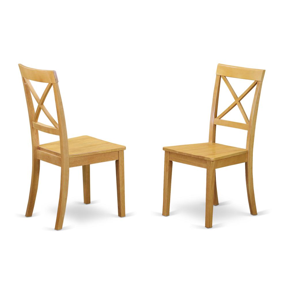 Dining Room Set Oak, ANBO5-OAK-W. Picture 4