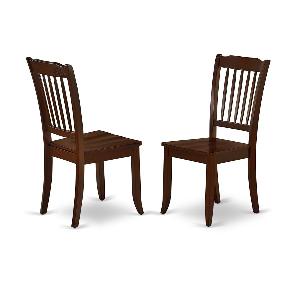Dining Room Set Mahogany, DUDA7-MAH-W. Picture 4