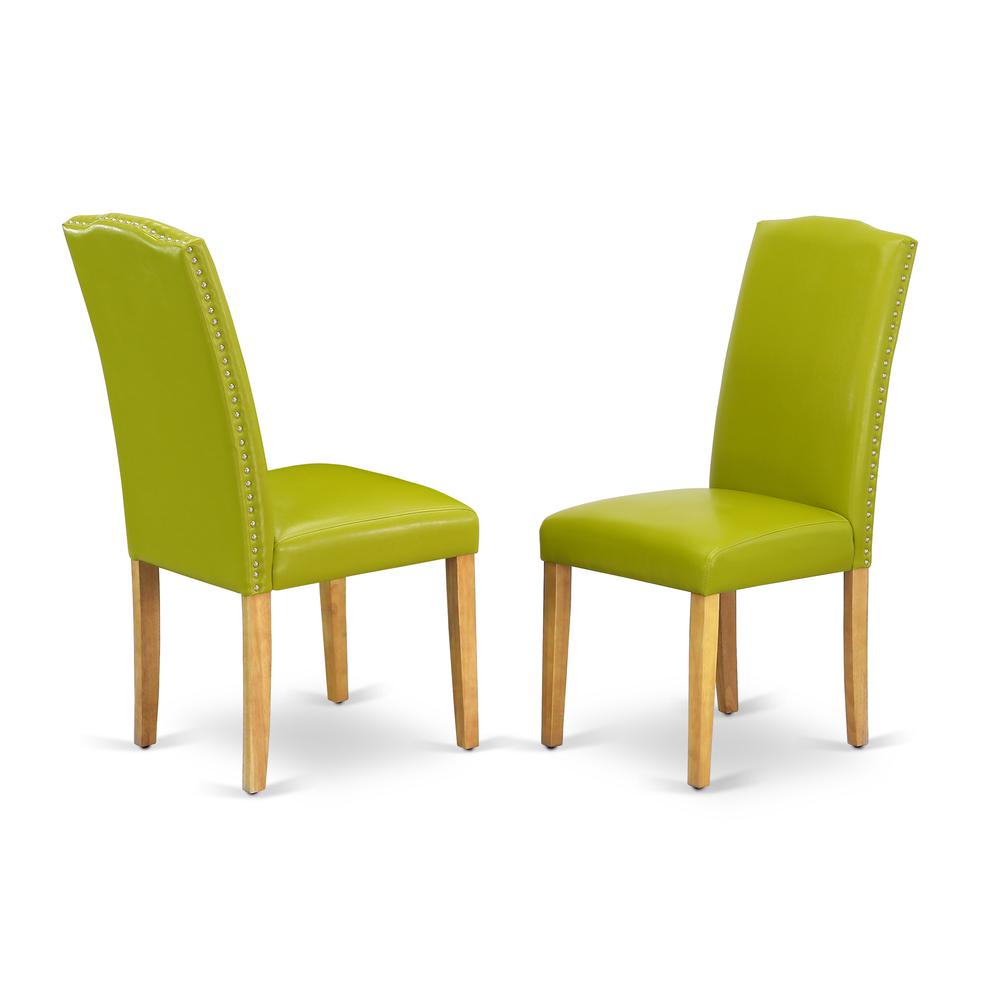 Dining Room Set Oak, OXEN5-OAK-51. Picture 4