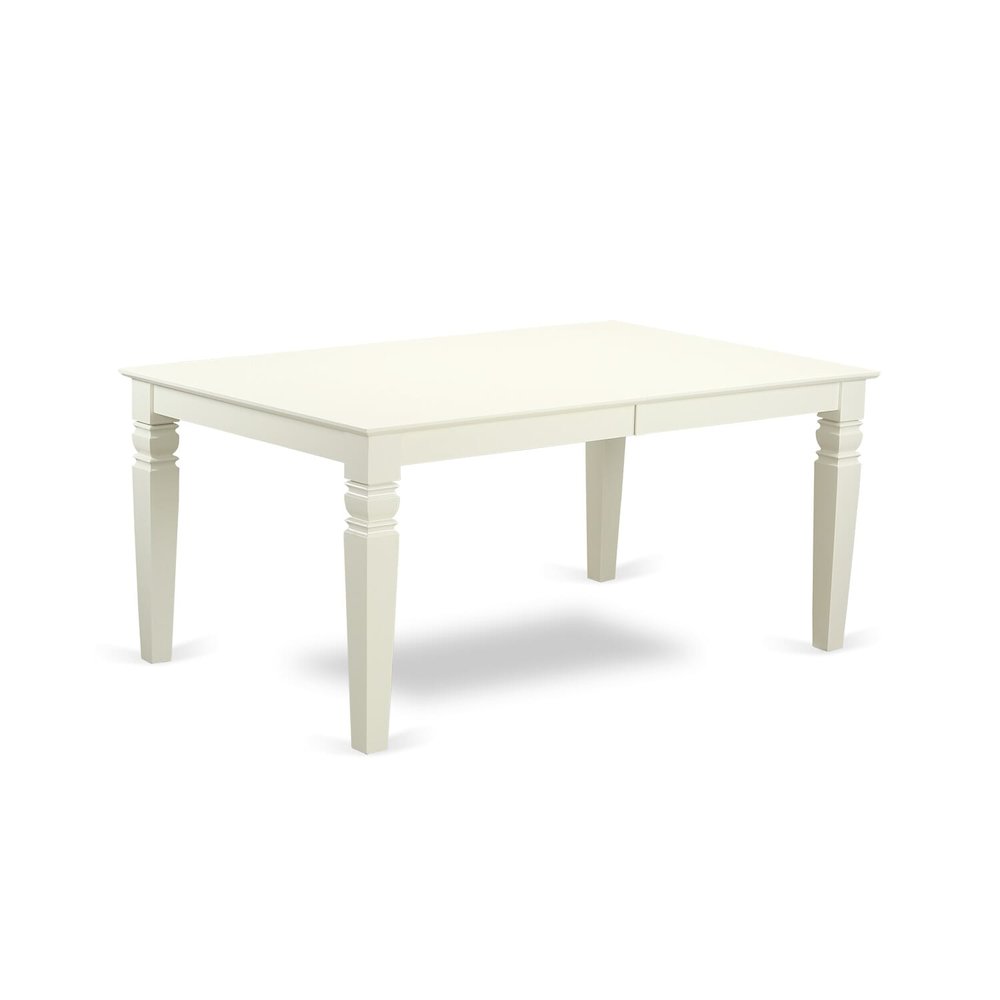 7 Piece Dinette Set Contains a Rectangle Dining Table with Butterfly Leaf. Picture 5