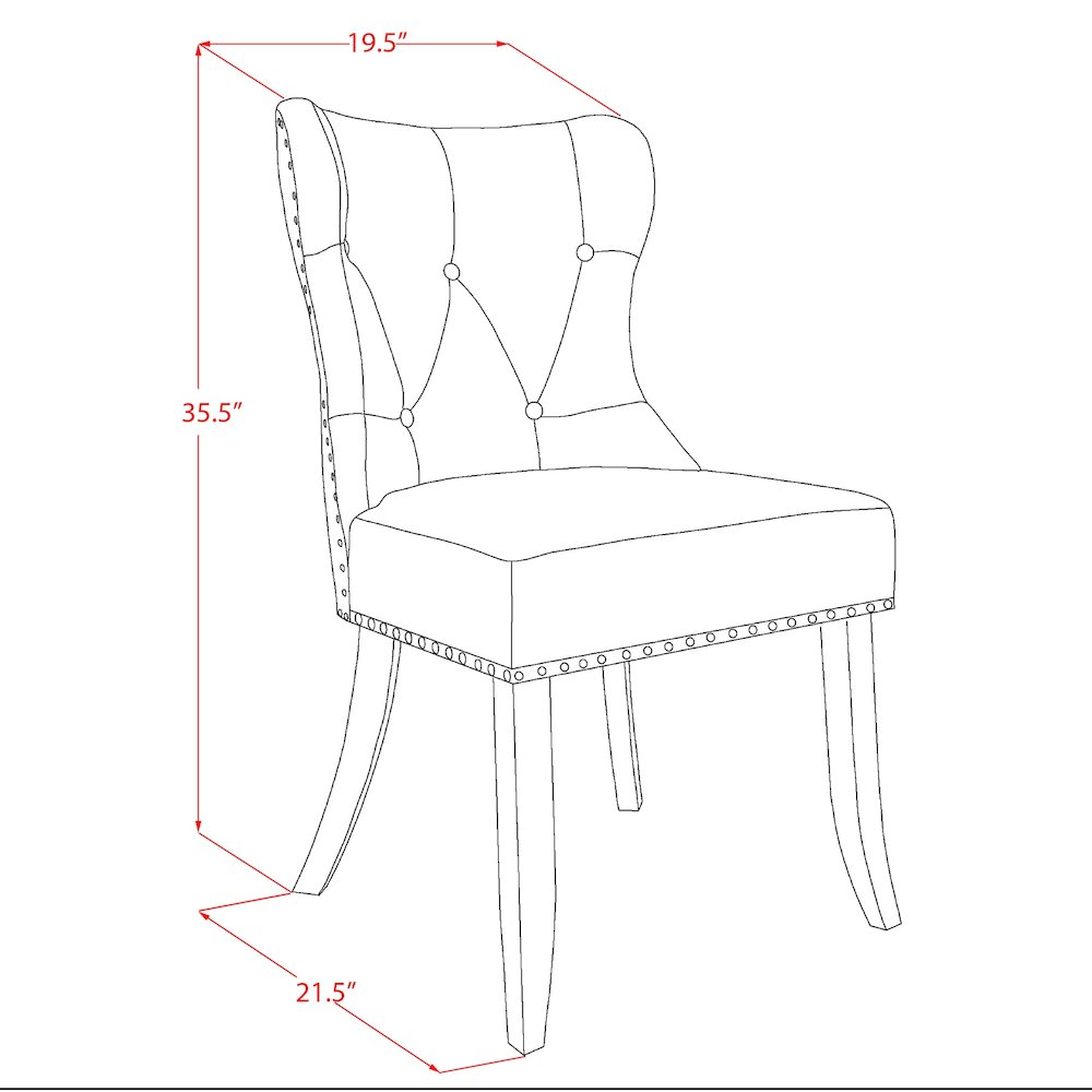 5 piece Dining Room Table Set of a Dining Table and 4 Upholstered Chairs. Picture 7