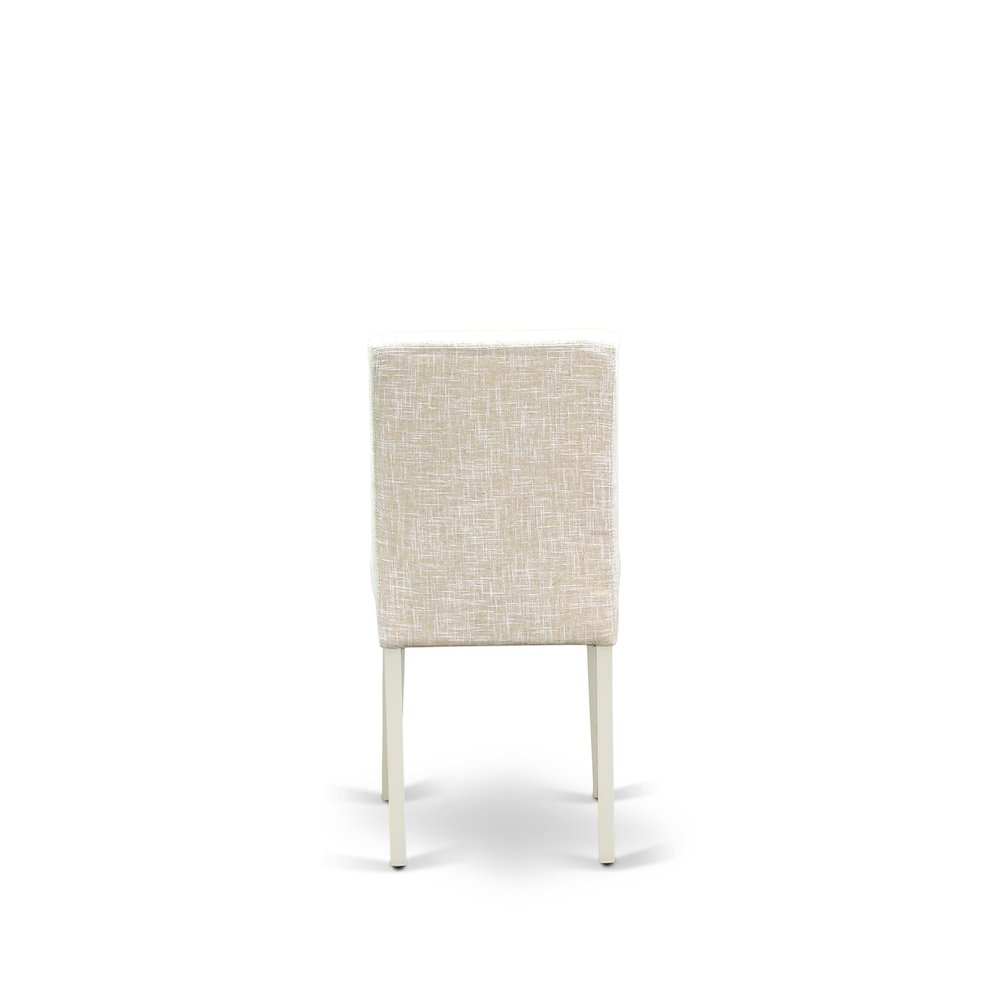 7-Piece Dining Table Set, Linen White. Picture 13