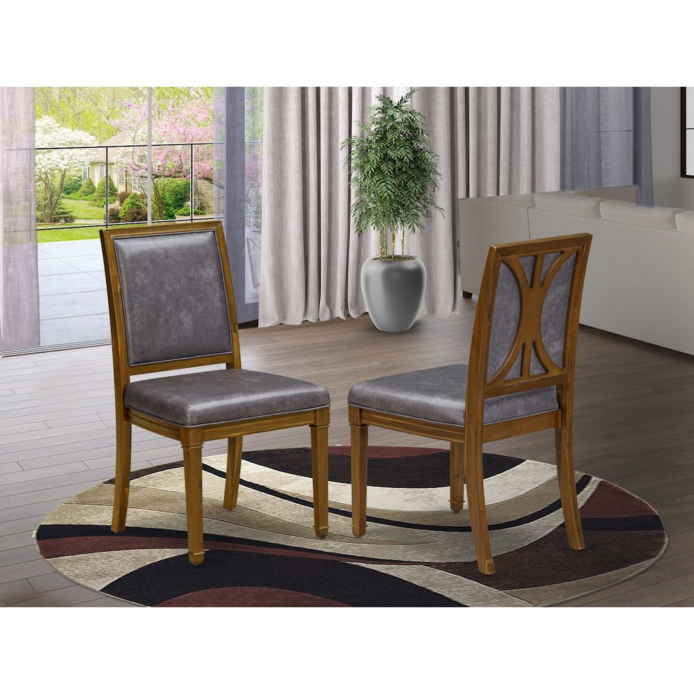 5 Piece Dining Table Set Consist of Dining Room Table and 4 Padded Chairs. Picture 7