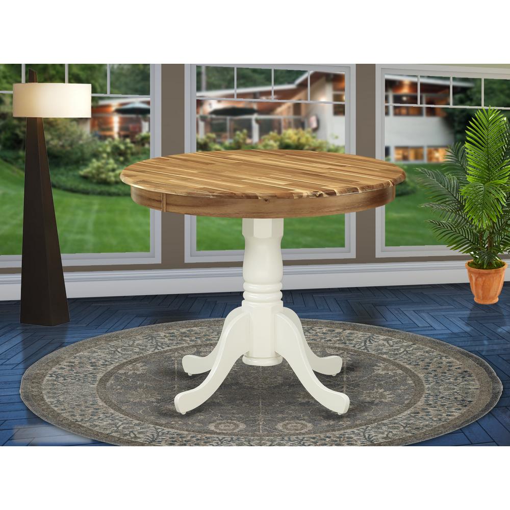 Dining Table Oak & Black, AMT-NLW-TP. Picture 2