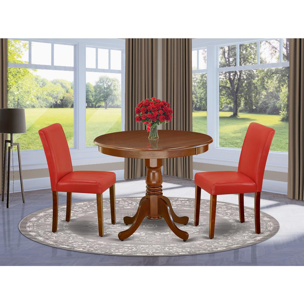 Dining Room Set Mahogany, ANAB3-MAH-72. Picture 2