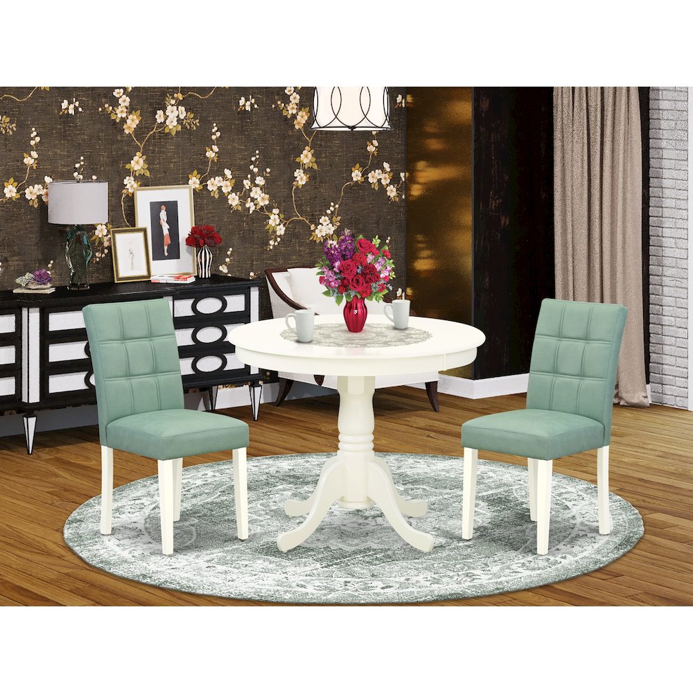 3 Piece Dining Table Set consists A Dinner Table. Picture 2