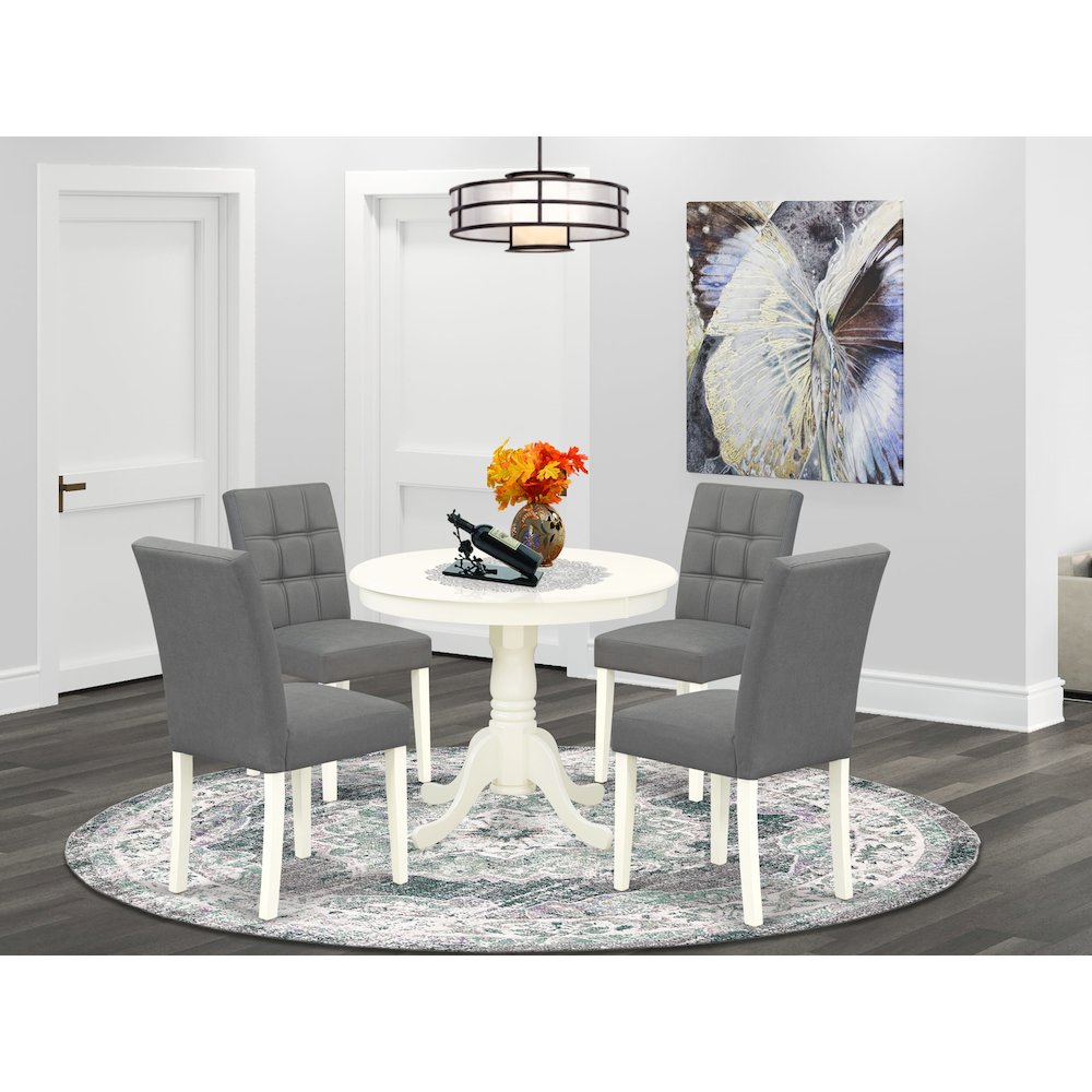 5 Piece Dining Table Set contain A Dinner Table. Picture 2