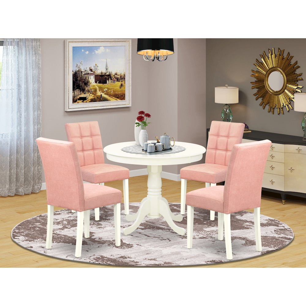 5 Piece Dinner Table Set contain A Dining Table. Picture 2