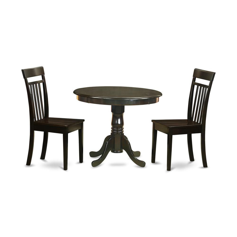 3  Pc  Kitchen  Table  set-Kitchen  Table  and  2  Dining  Chairs. Picture 1