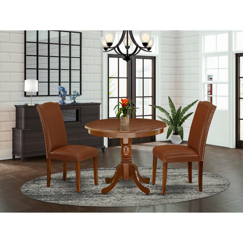 Dining Room Set Mahogany, ANEN3-MAH-66. Picture 2