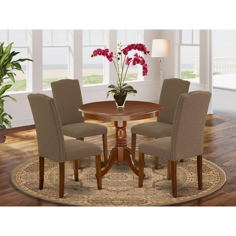 Dining Room Set Mahogany, ANEN5-MAH-18. Picture 2