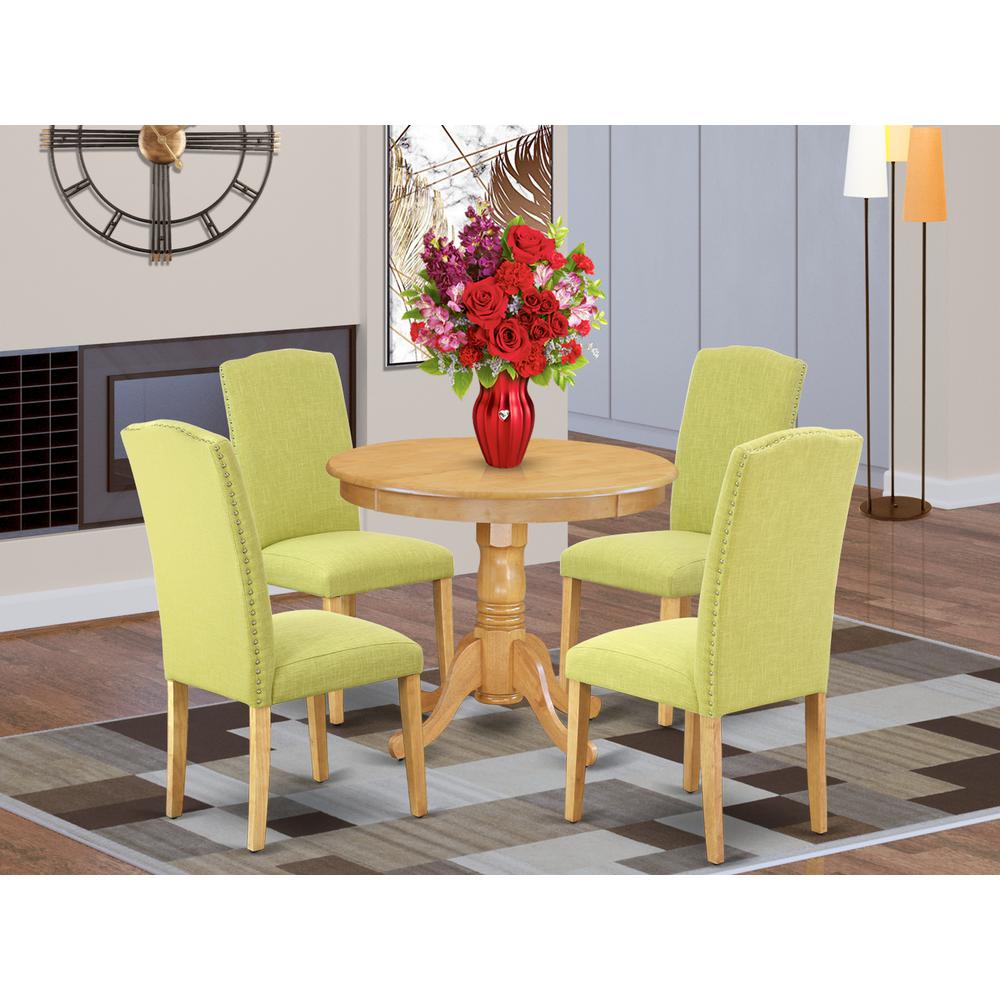 Dining Room Set Oak, ANEN5-OAK-07. Picture 2