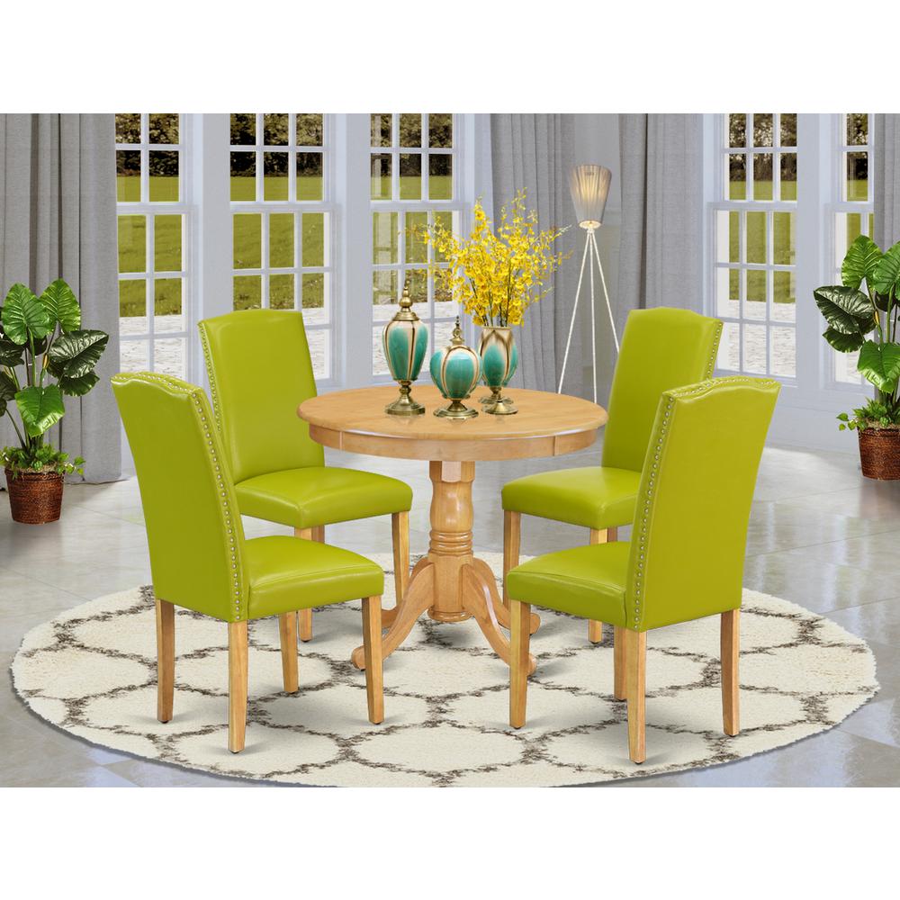Dining Room Set Oak, ANEN5-OAK-51. Picture 2