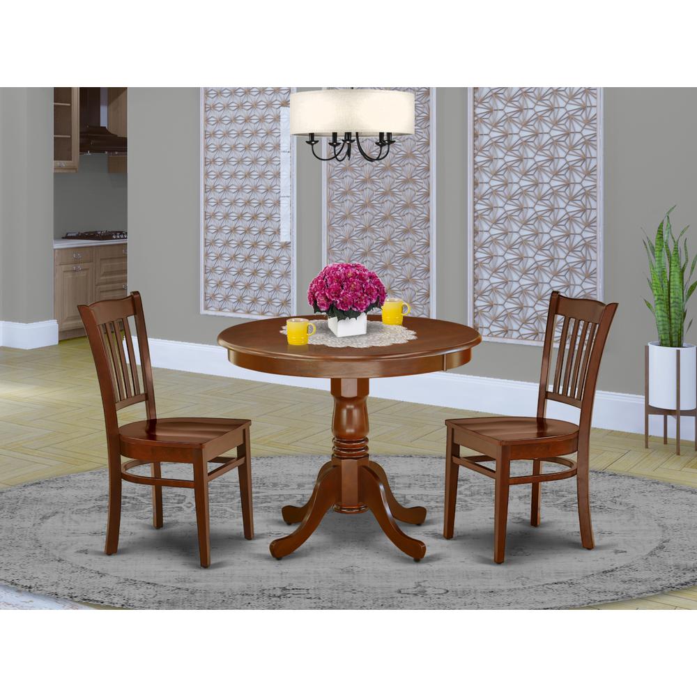 Dining Room Set Mahogany, ANGR3-MAH-W. Picture 2