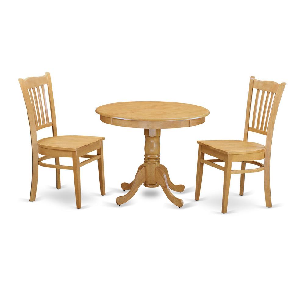 3  PC  Kitchen  Table  set  -  Table  and  2  Dining  Chairs. Picture 2