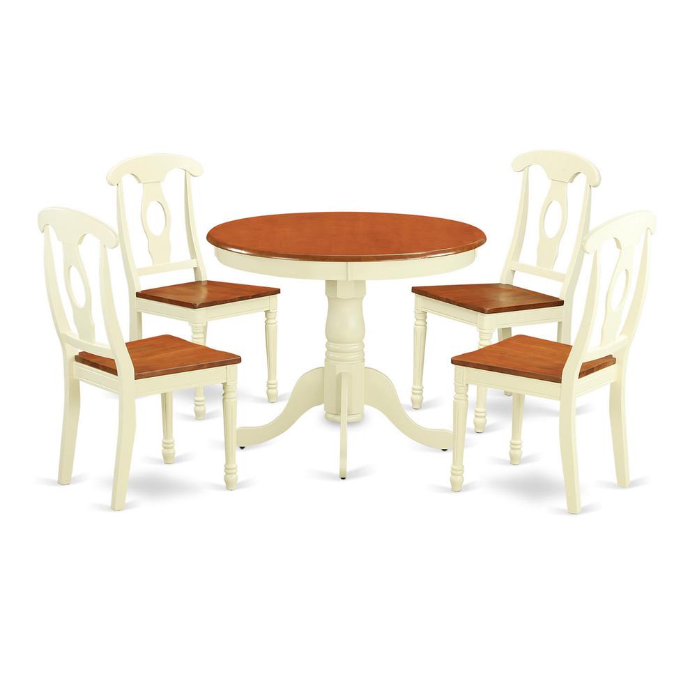 5  Pc  Kitchen  dinette  set  for  4-Kitchen  Table  and  4  Kitchen  Dining  Chairs. Picture 1