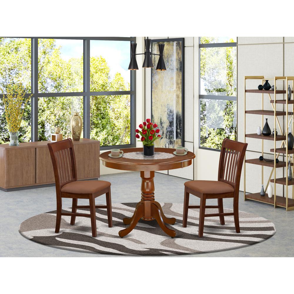 Dining Room Set Mahogany, ANNO3-MAH-C. Picture 2