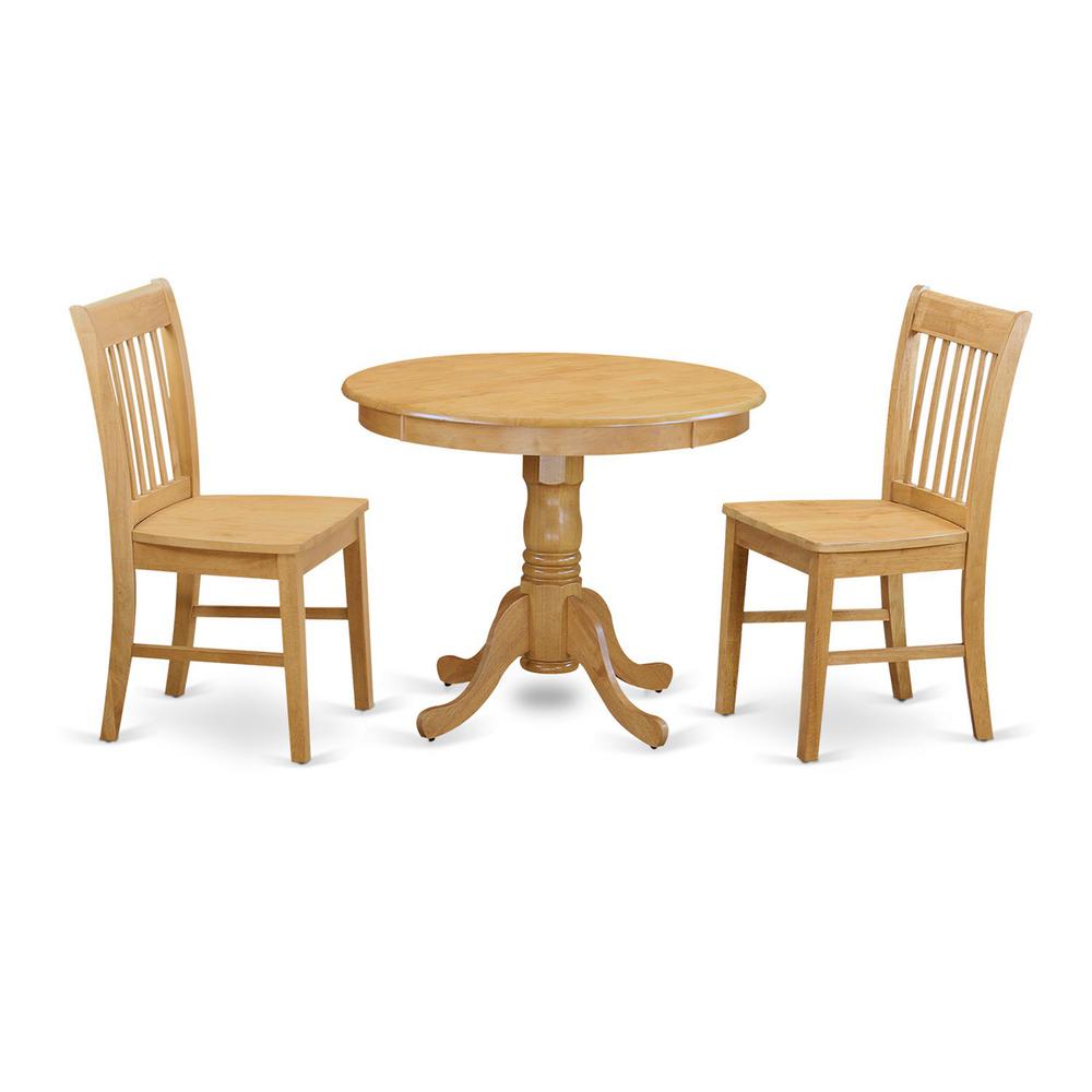 3  Pc  Dining  room  set  -  small  Kitchen  Table  and  2  Dining  chair. Picture 1