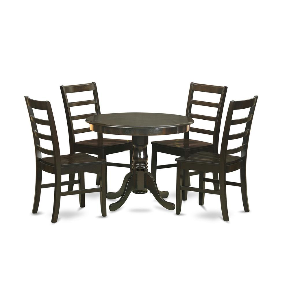 5  Pc  small  Kitchen  Table  set-  Table  plus  4  Kitchen  Dining  Chairs. Picture 1