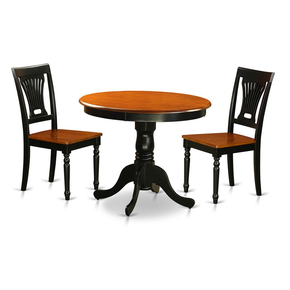 Dining  set  -  3  Pcs  with  2  Wooden  Chairs. Picture 1