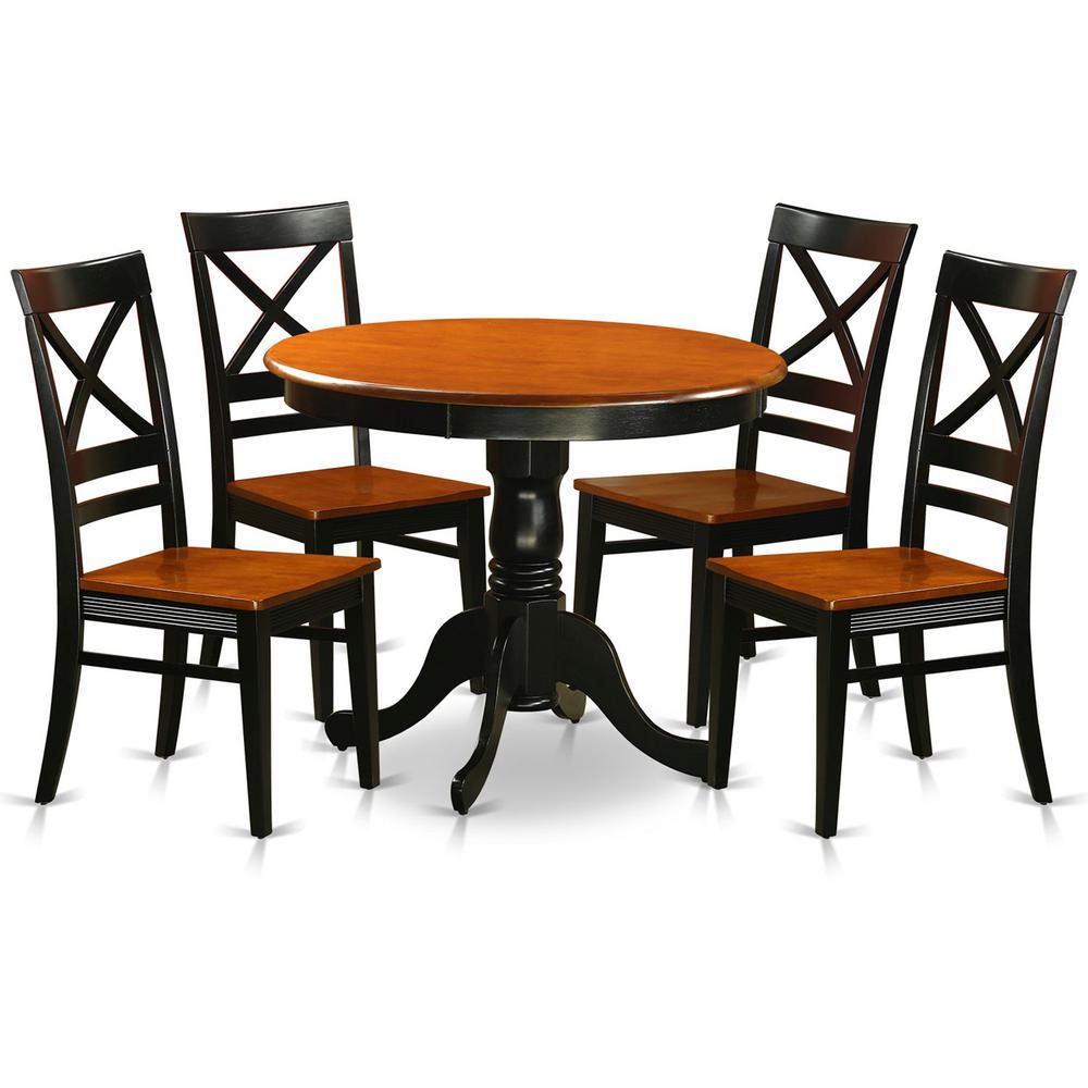 Dining  set  -  5  Pcs  with  4  Wood  Chairs. Picture 1