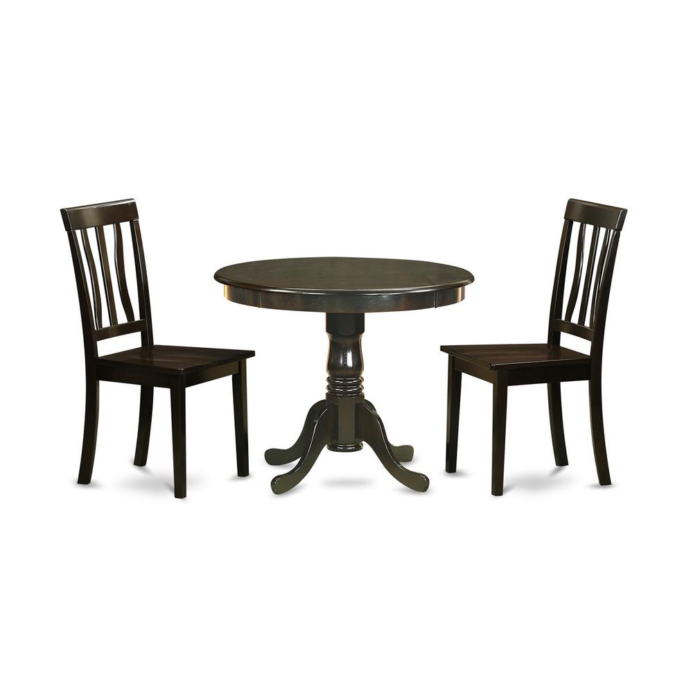 3  PC  Kitchen  Table  set-breakfast  nook  with  2  Dining  Chairs. Picture 1