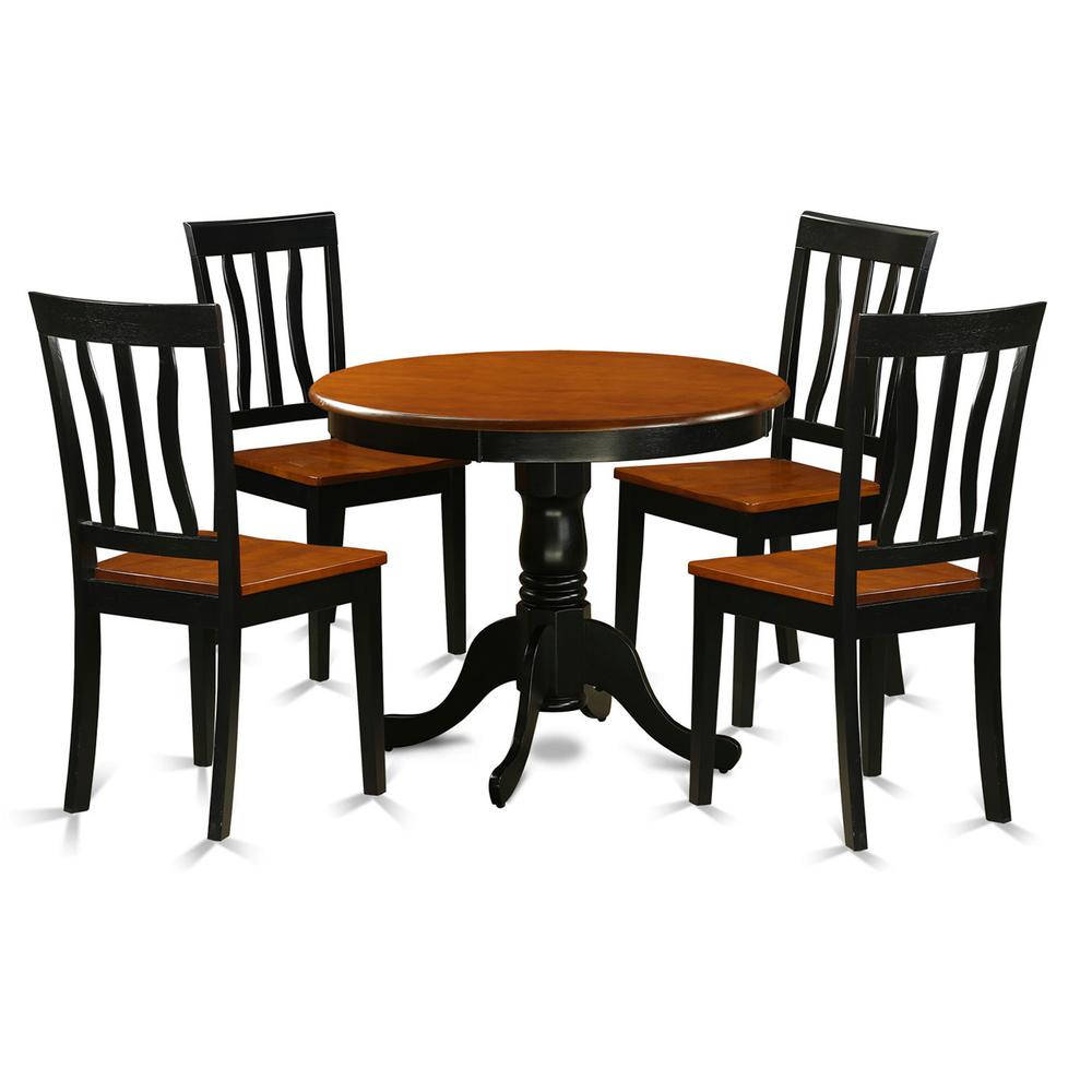 Dining  set  -  5  Pcs  with  4  Wood  Chairs. Picture 1