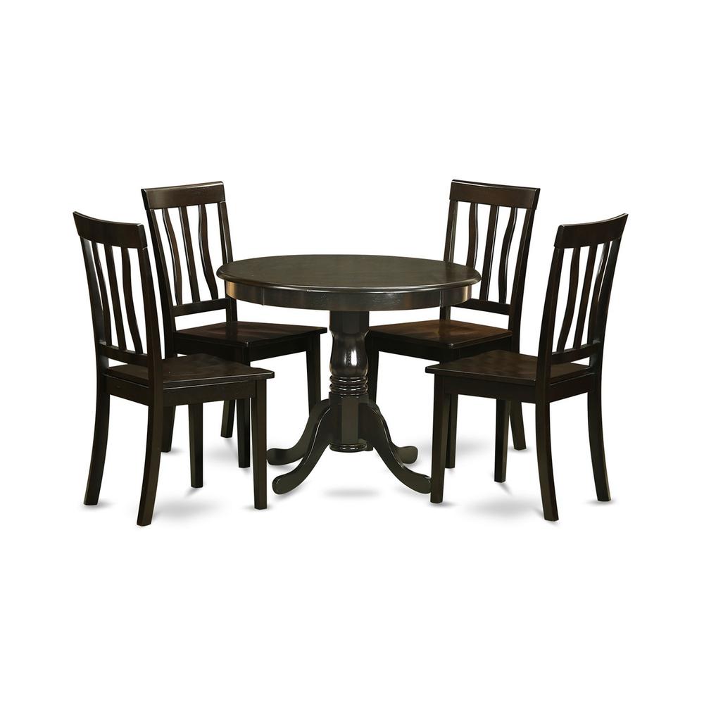 5  Pc  small  Kitchen  Table  set-breakfast  nook  plus  4  Dining  Chairs. Picture 1