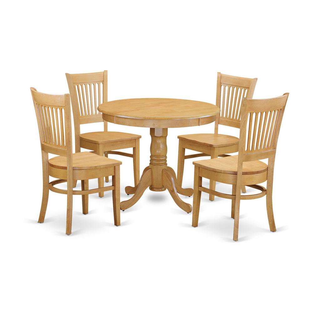 5  PC  Table  set  -  Kitchen  Table  and  4  Dining  room  chair. Picture 1