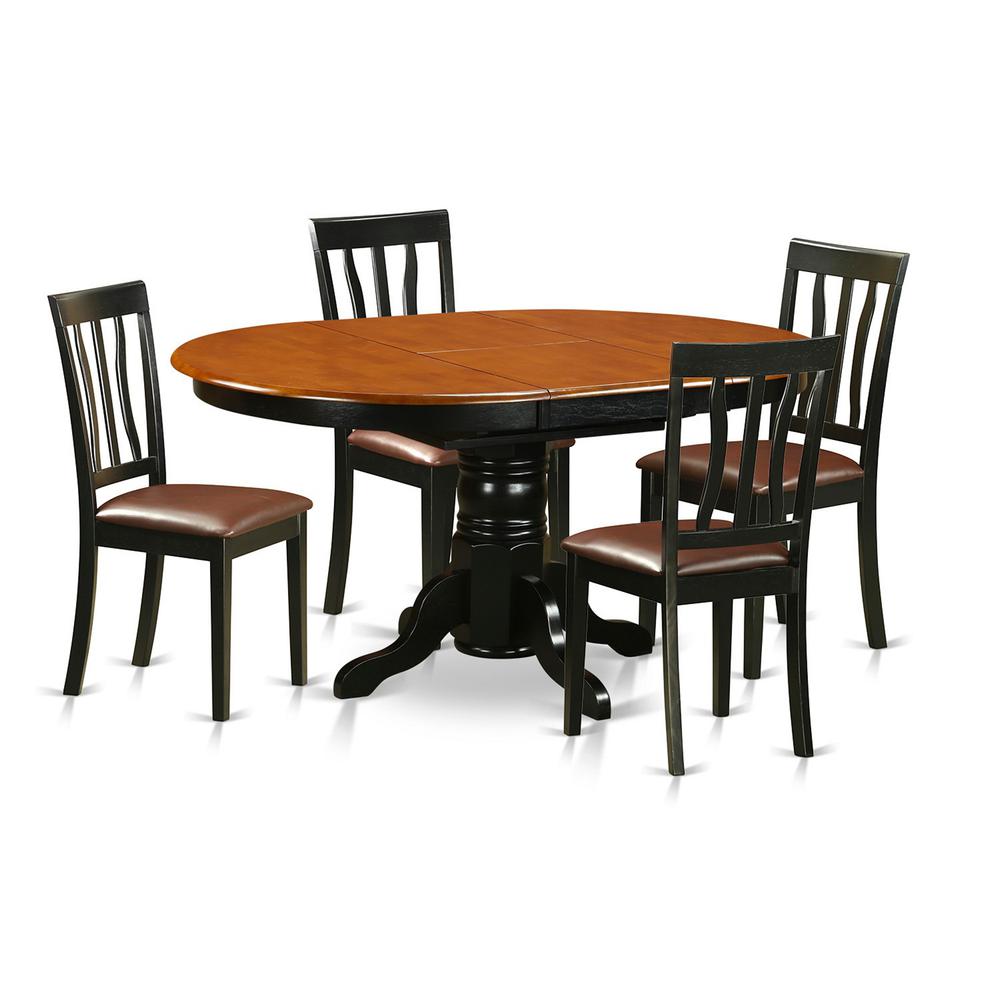 Dining  set  -  5  Pcs  with  4  Wooden  Chairs. Picture 2