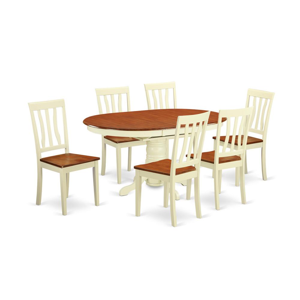 7  Pcs  Dining  set  -Table  and  6  Kitchen  Chairs. Picture 2