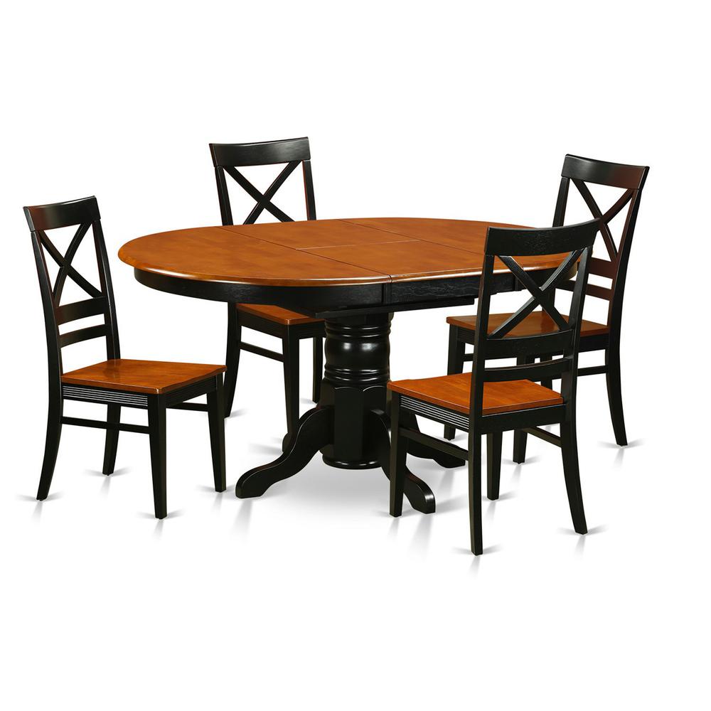 Dining  set  -  5  Pcs  with  4  Wood  Chairs. Picture 2
