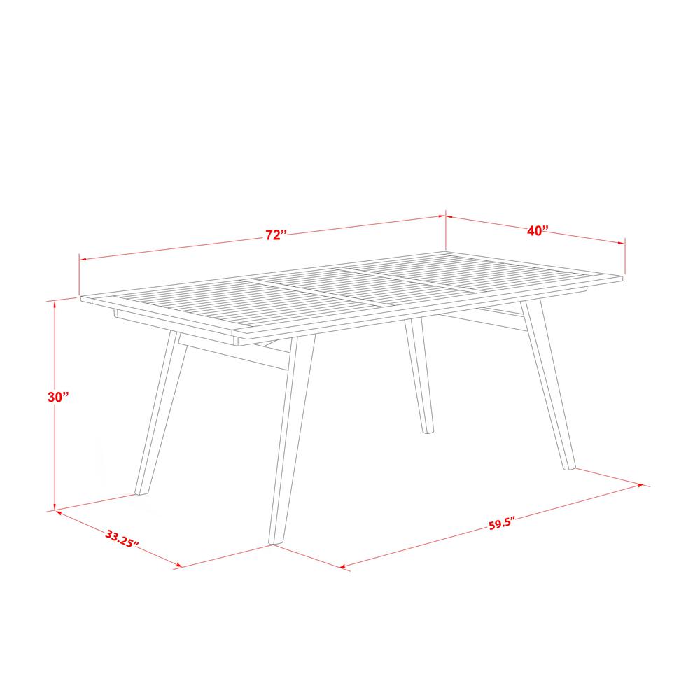5 Piece Outdoor Patio Dining Sets. Picture 4