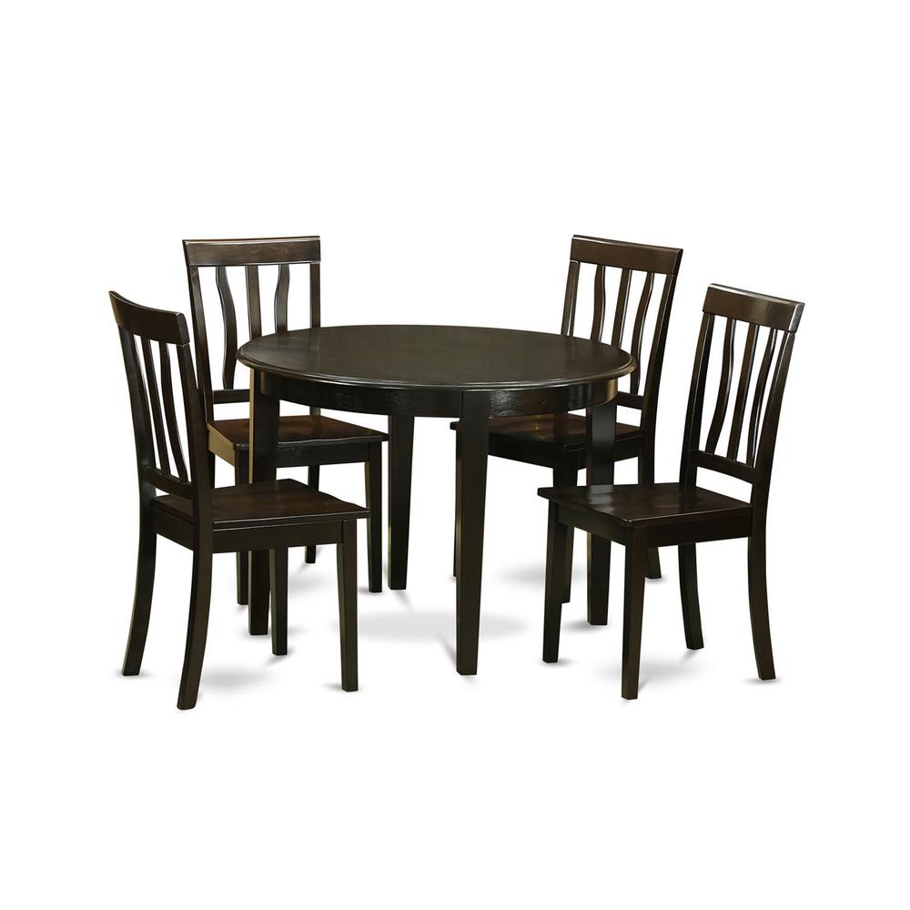 5  PC  Kitchen  Table  set-Table  and  4  Kitchen  Chairs. Picture 1