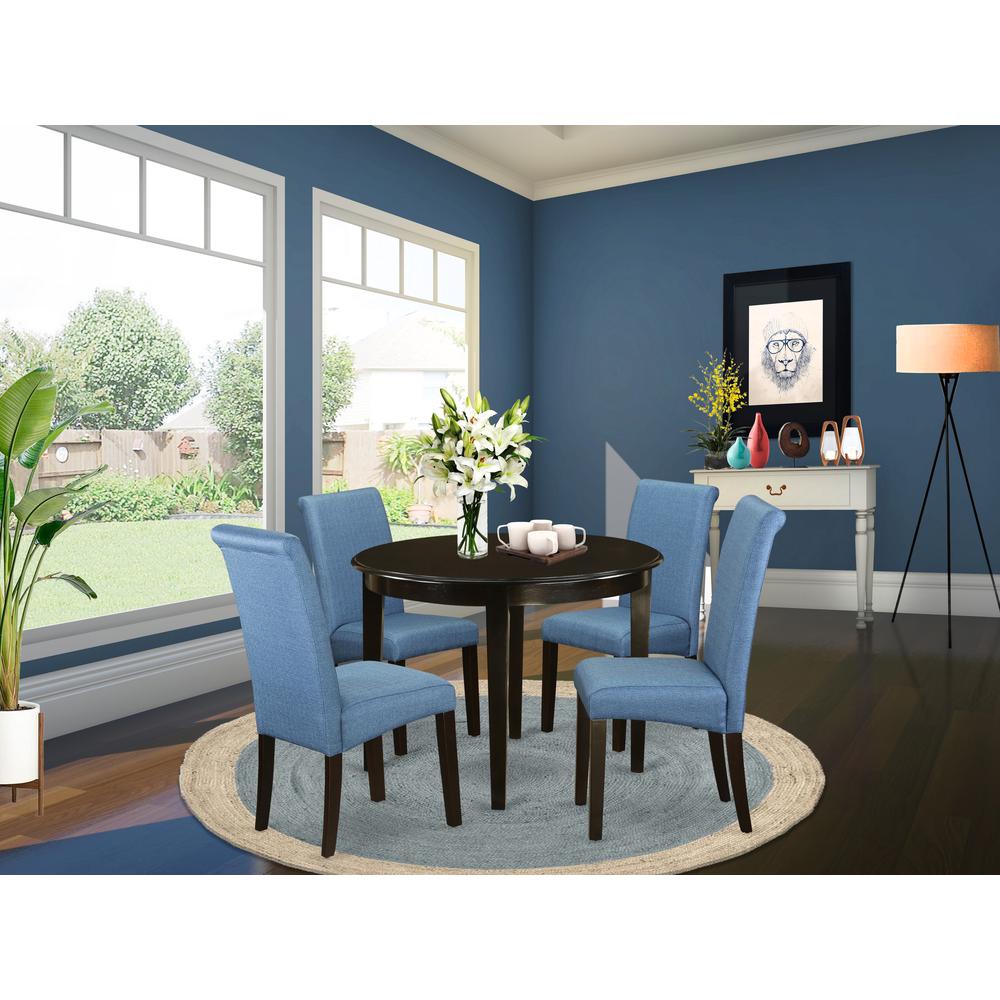 Dining Room Set Cappuccino, BOBA5-CAP-21. Picture 2