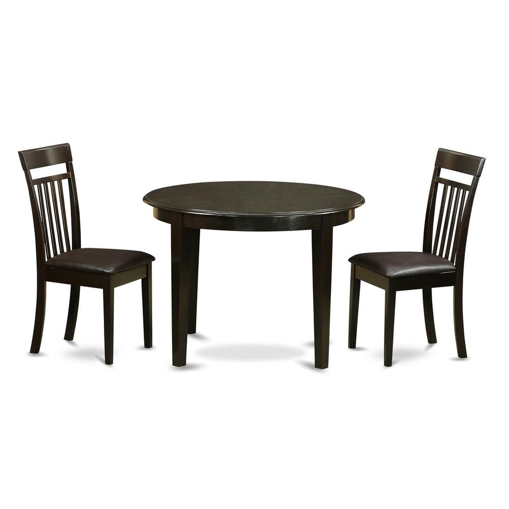 3  PC  small  Kitchen  Table  set-Kitchen  Table  and  2  Dinette  Chairs. Picture 1