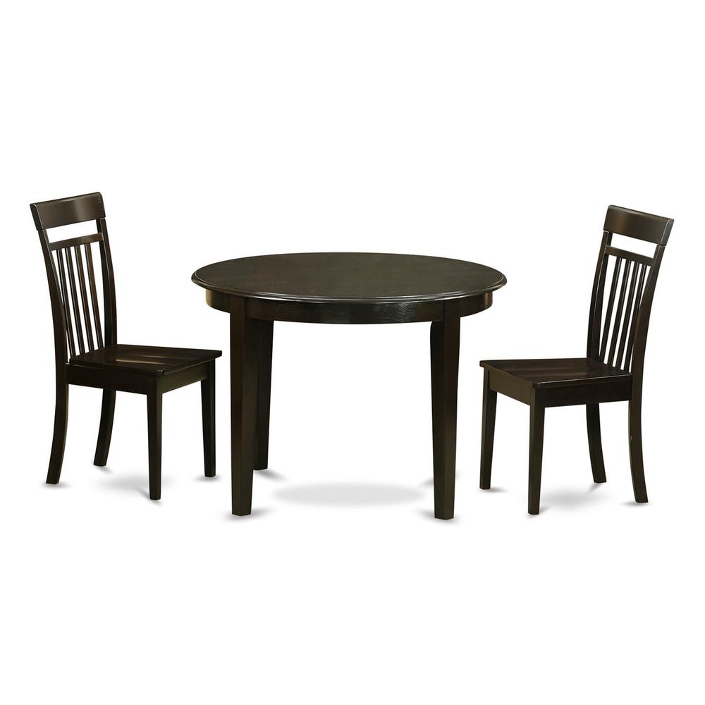 3  PC  Kitchen  nook  Dining  set-Table  and  2  Kitchen  Chairs. Picture 1