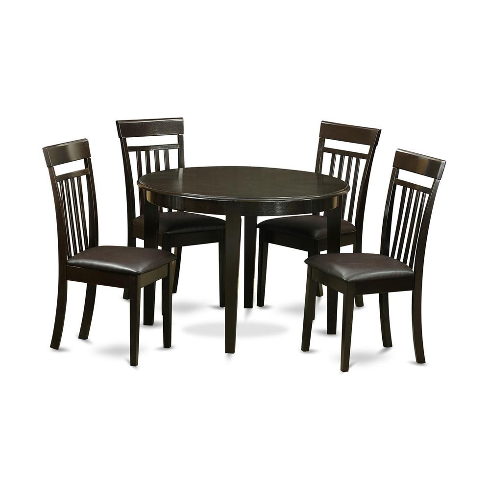 5  PC  Kitchen  nook  Dining  set-Kitchen  Table  and  4  Kitchen  Chairs. Picture 1
