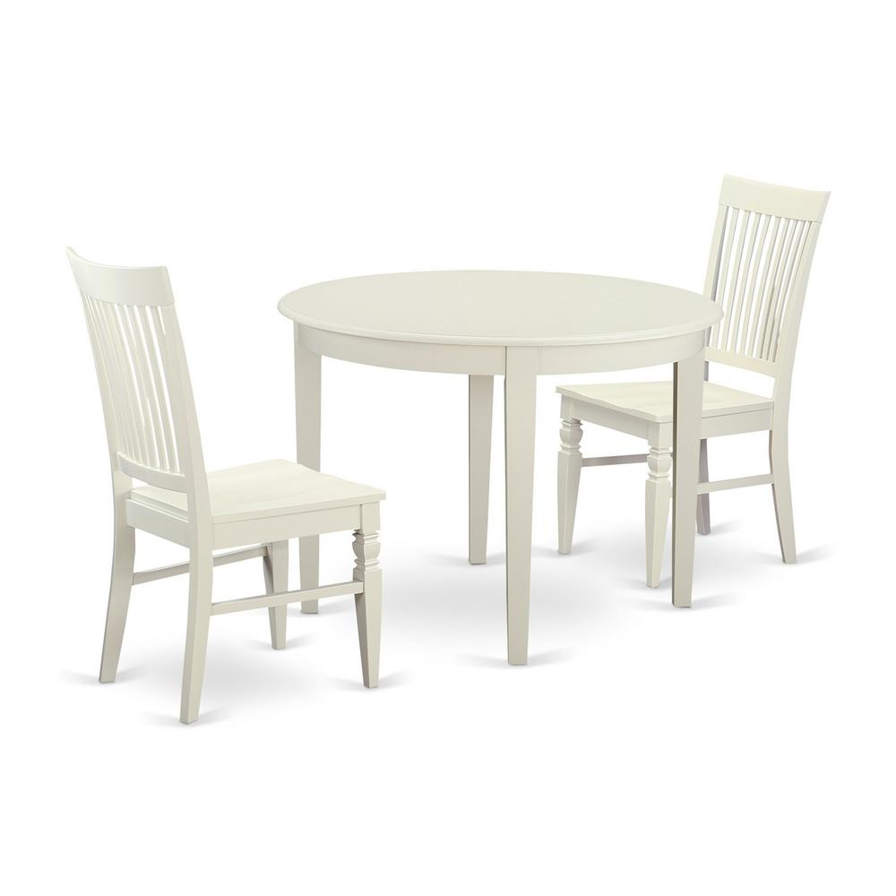 3  PC  Table  and  chair  set  for  2-Dinette  Table  and  2  Kitchen  Chairs. Picture 1