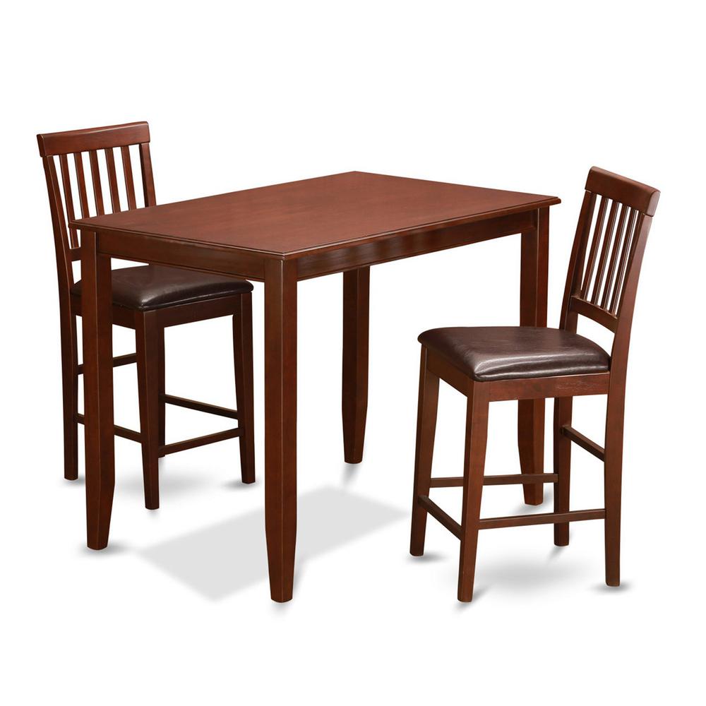 3  Pc  counter  height  Dining  set-counter  height  Table  and  2  Kitchen  Chairs.. Picture 2