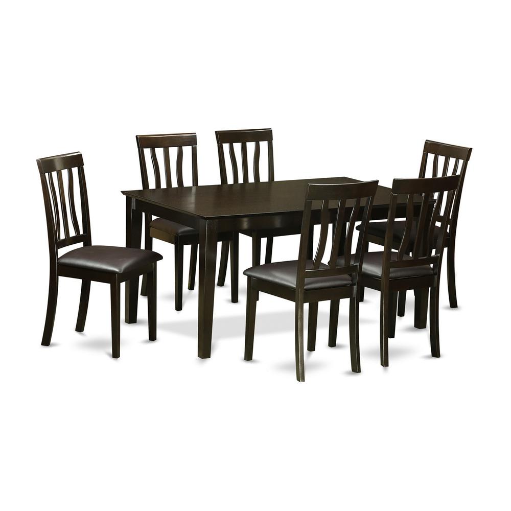7  PC  Dining  room  set  for  6-Dining  Table  and  6  Dining  Chairs. Picture 1