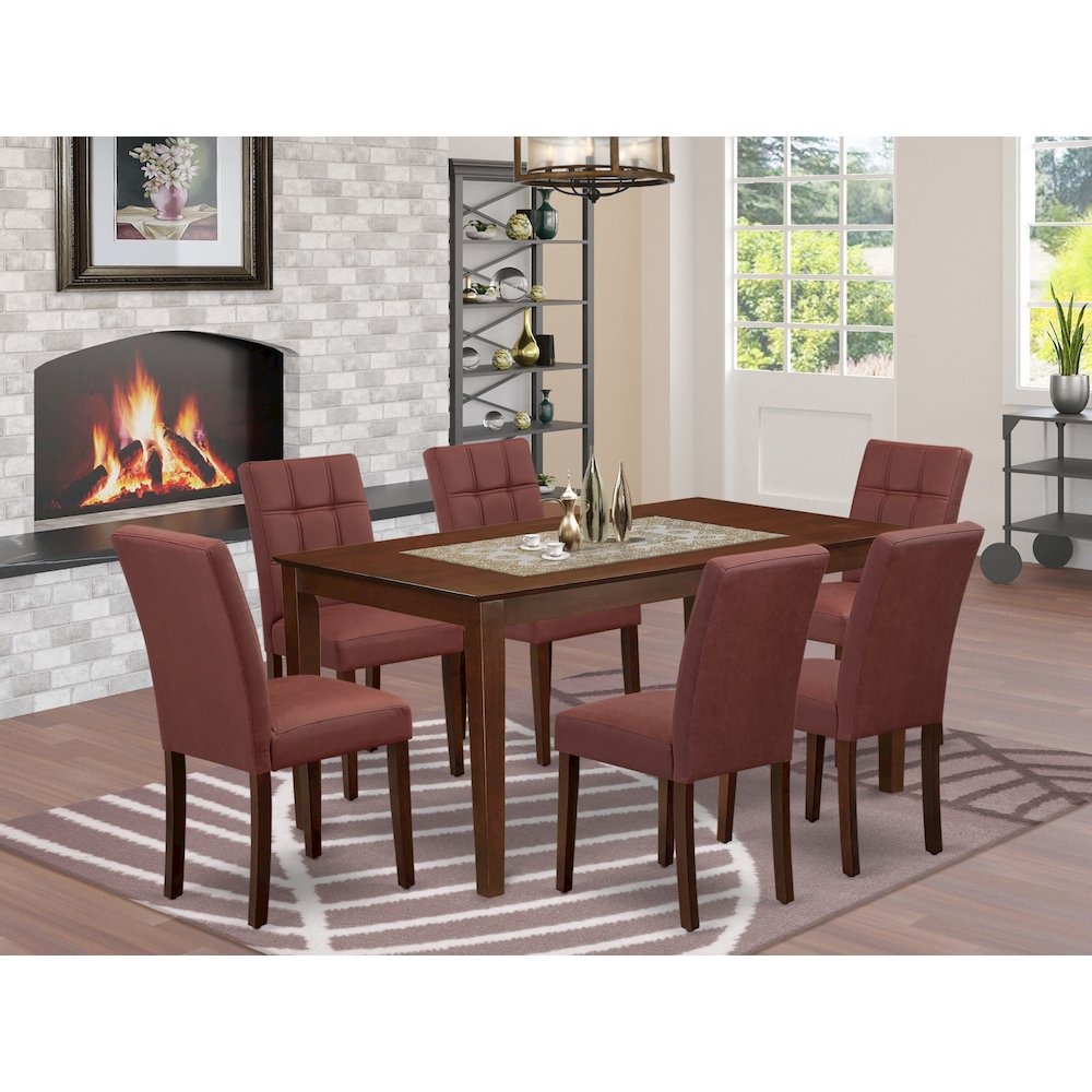 7 Piece Kitchen Dining Table Set. Picture 2