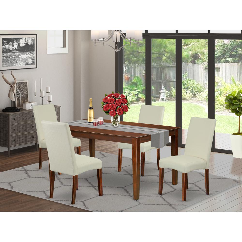 Dining Room Set Mahogany, CADR5-MAH-01. Picture 2