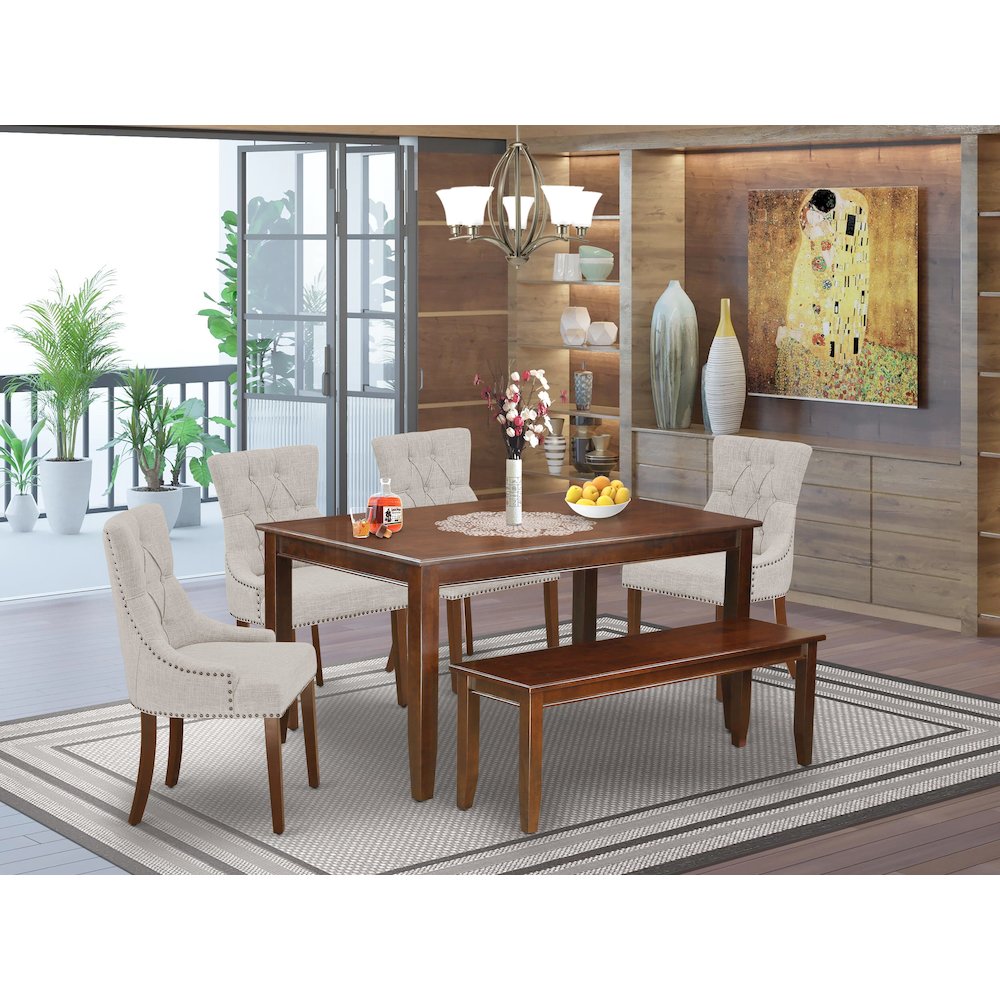 Dining Room Set Mahogany, CAFR6-MAH-05. Picture 2