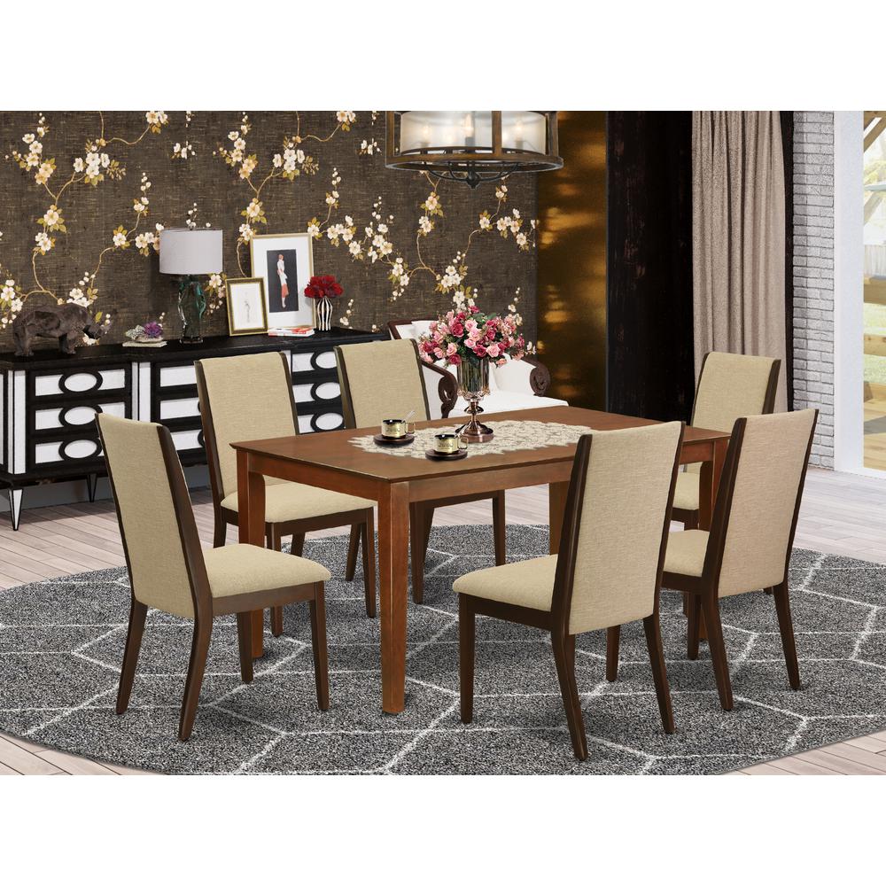 Dining Room Set Mahogany, CALA7-MAH-04. Picture 2
