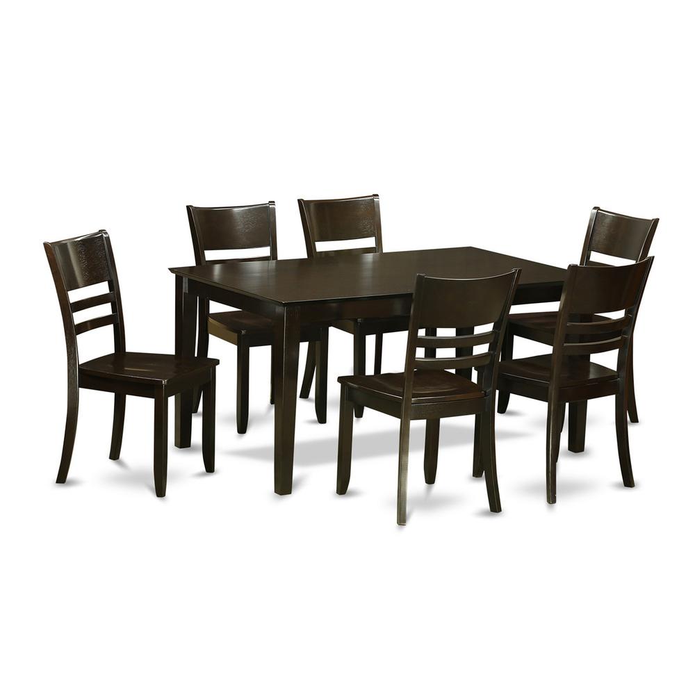 7  Pc  Dining  room  set  for  6-Dining  Table  and  6  Chairs. Picture 1