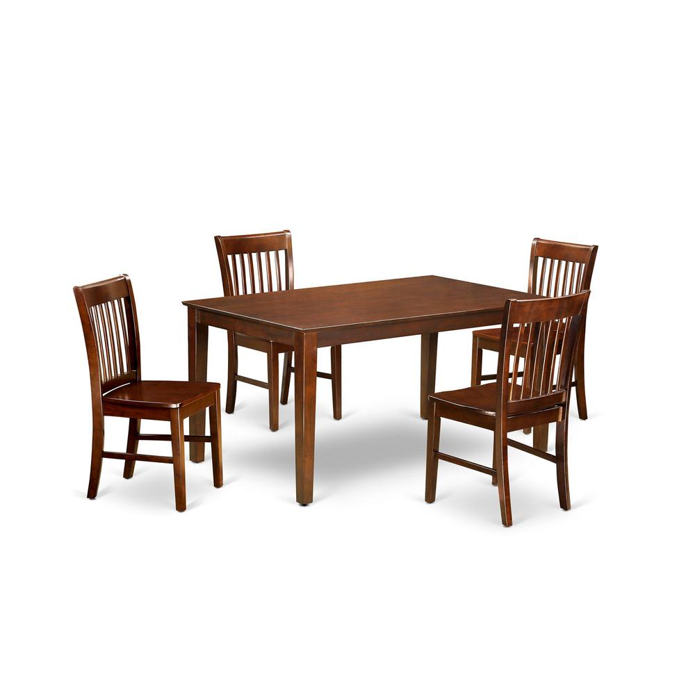5  PC  Dining  set-Dining  Table  with  4  Kitchen  Dining  Chairs. Picture 2