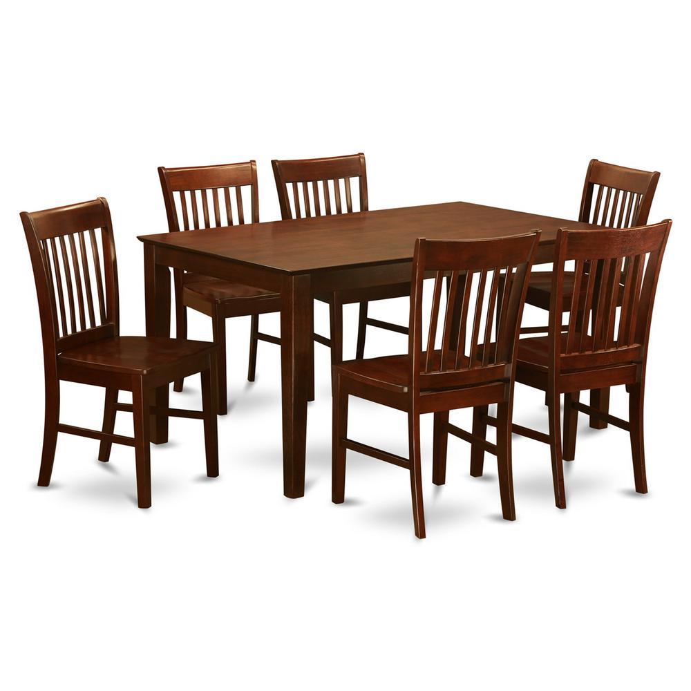 7  PC  Dining  room  set  -  Dinette  Table  and  6  Dining  Chairs. Picture 1