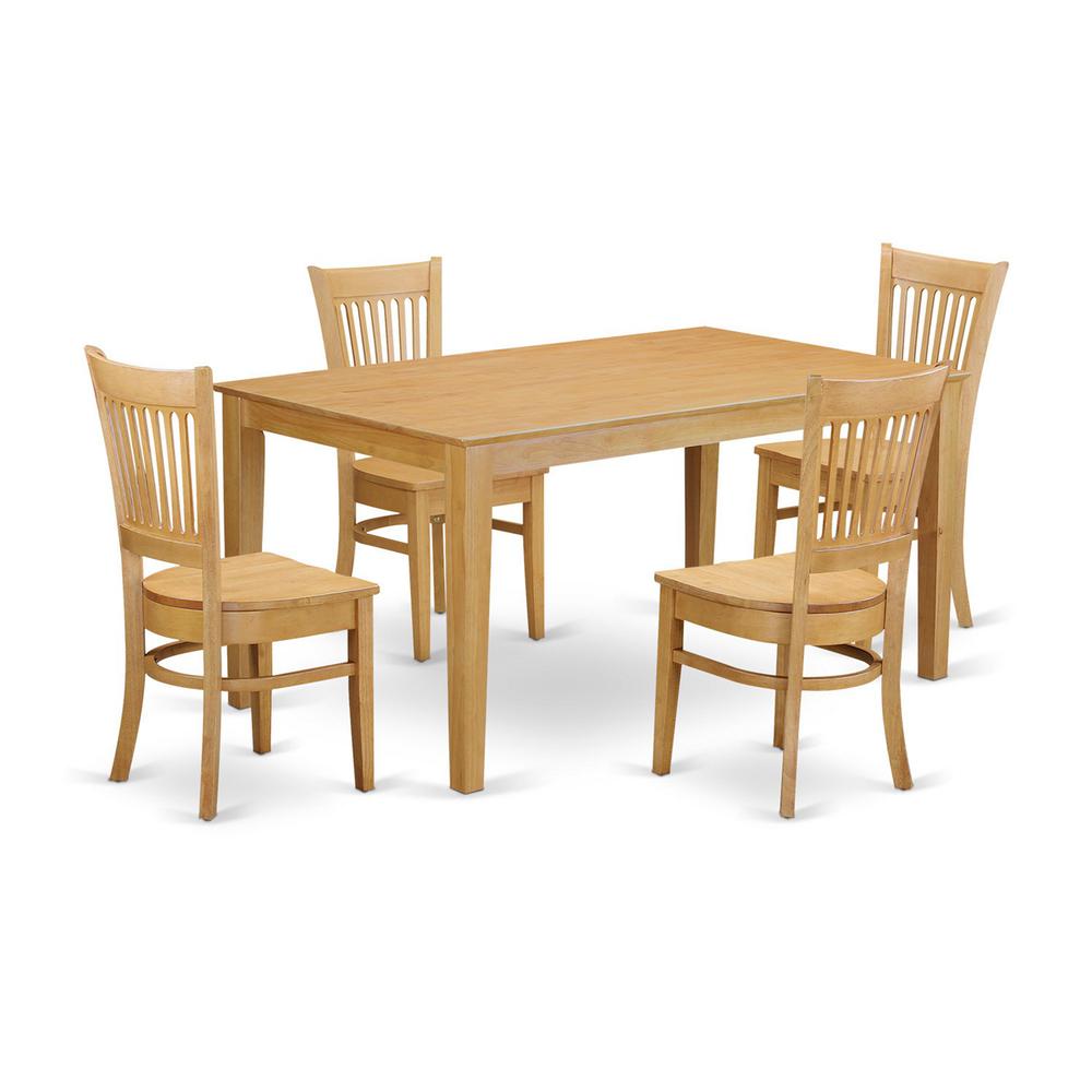5  PcTable  and  chair  set  -  Kitchen  dinette  Table  and  4  Dining  Chairs. Picture 1